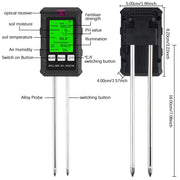 Digital Garden Probe Tools Soil Tester Humidity Sunlight Air Moisture Nutrient Fertility Meter PH Temperature Test Gauge Monitor
