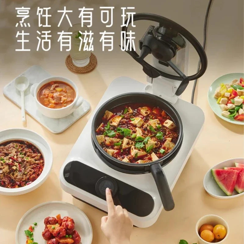 Kitchen Robot Machine 220V Intelligent Food Processor Home Automatic Cooking Machine Multi-cooker רובוט חכם  robots de cuisine