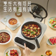 Kitchen Robot Machine 220V Intelligent Food Processor Home Automatic Cooking Machine Multi-cooker רובוט חכם  robots de cuisine