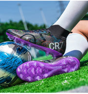 New Men Soccer Shoes Society Cleats Professional Football Boots Indoor Fast Football Field Boots Sneaker Boy Original Training