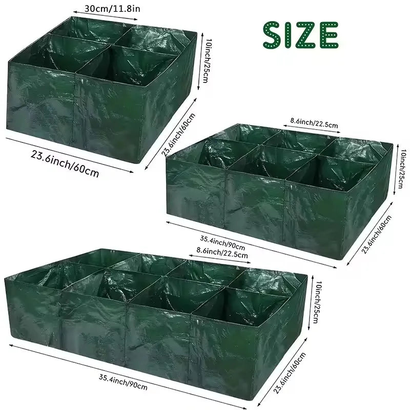 Garden Plant Grow Bag Indoor Cultivation Large Planters for Outdoor Balcony Greenhouse Gardening Accessories Planting Bags Tools