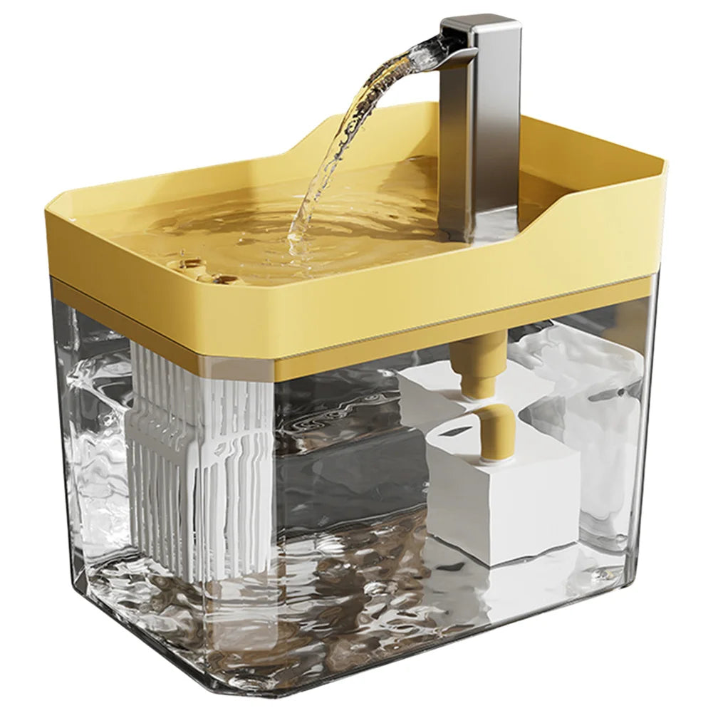 Cat Water Fountain with Quiet Pump Auto Filter USB Anti-Dry Burning Dog Water Dispenser Cat Fountain for Cats Indoor