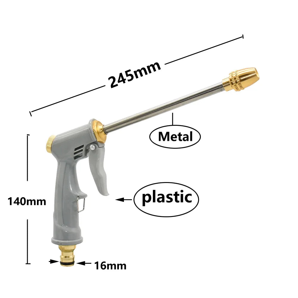 Spray Lawn Watering Multi-Function Car Wash High Pressure Durable Hand-Held Tools Hose Sprinkle Nozzle Garden