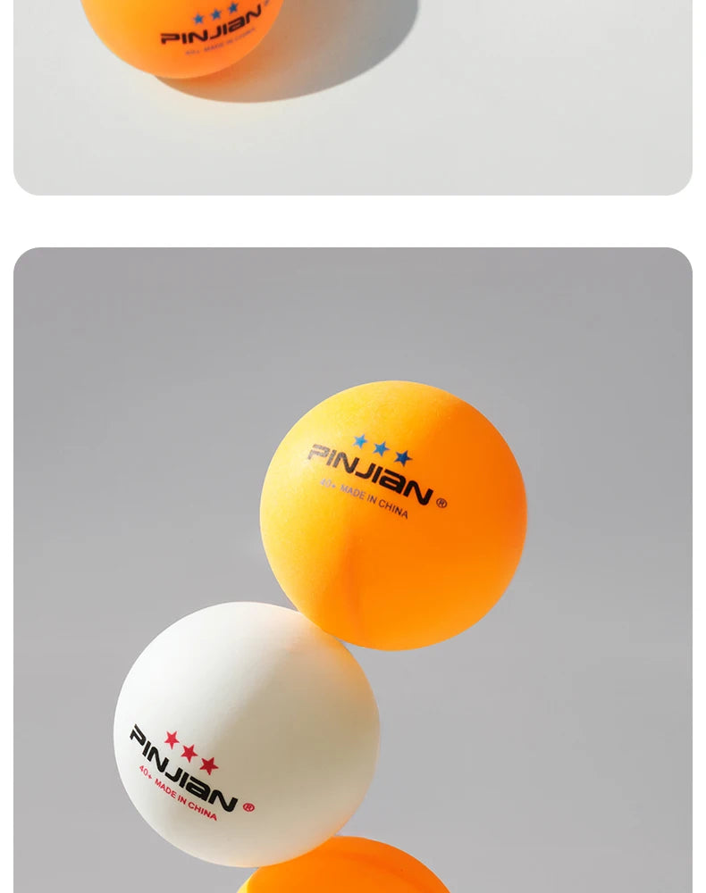 6-Pack 10-Pack 60-Pack Professional Table Tennis Balls for Training And Competition Indoor & Outdoor Sports Equipment