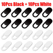 Webcam Cover Shutter Magnet Slider Plastic Camera Cover for iPad Tablet Web Laptop Pc Camera Mobile Phone Lenses Privacy Sticker