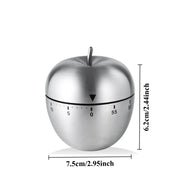 Kitchen Timers for Cooking, Chef Cooking Timer Clock with Loud Alarm,100% Mechanical Desk Timer - No Batteries Required