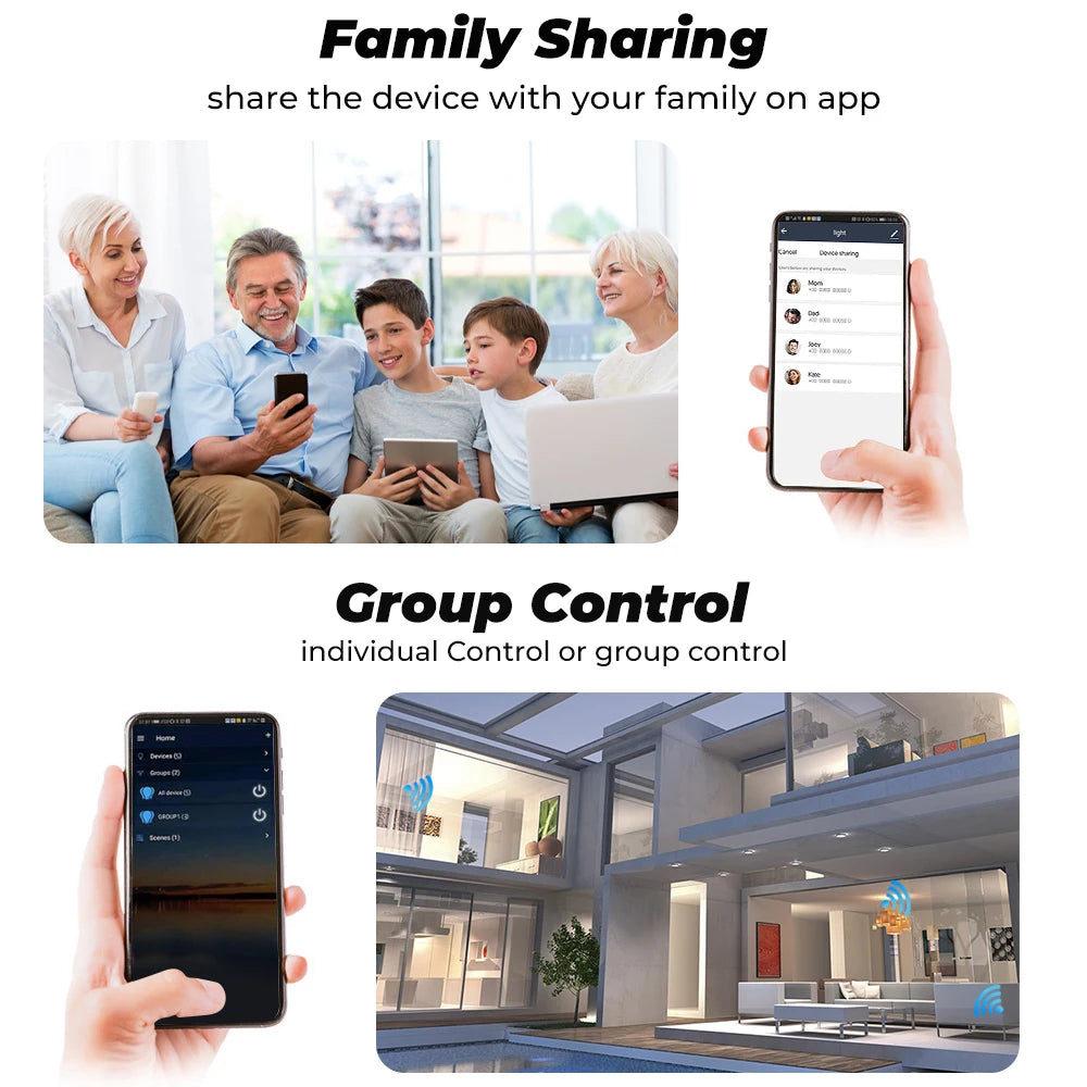 WIFI Switch Smart Home Automation Relay Module Tuya Alexa Timing Switch Smartlife APP Wireless Remote Control Relay