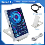 3.5 Inch IPS Type C Secondary Screen for Computer CPU GPU RAM HDD Display 320*480 USB LCD Monitor Freely AIDA64 Windows 10 11