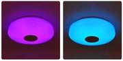 RGB Smart Ceiling Light LED Interior Home Decorative Light Luster Dimming Remote Control WIFI Living Room Ambient Light Party