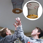 Ceiling Baseball Toy Training Equipment Mini Overhead Sports Goal Portable Indoor Mini Baseball Hoops Game Toys For Kids Adults