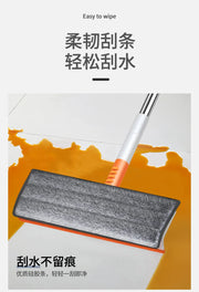 Window Clean Squeegee Mop Soft Microfiber Wiper Telescopic Glass Brush Multi-function Scraper Cleaning Dust Household Clean