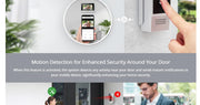 HOMSECUR 4 Wire Tuya Smart APP HD Video House Door Phone Kit with 7" Touch Screen Monitor IP65 Doorbell Camera Record Snapshot