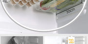 Hanging Fridge Storage Clear Refrigerator Shelves Organizer Eggs Fruits Vegetable Food Container Space Saving Kitchen Drawer Box