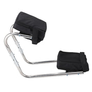 Knee Seat Gardening Tool Stainless Steel Ergonomic Ankle Support Multifunctional Knee Seat Leg Brace for Gardening Work