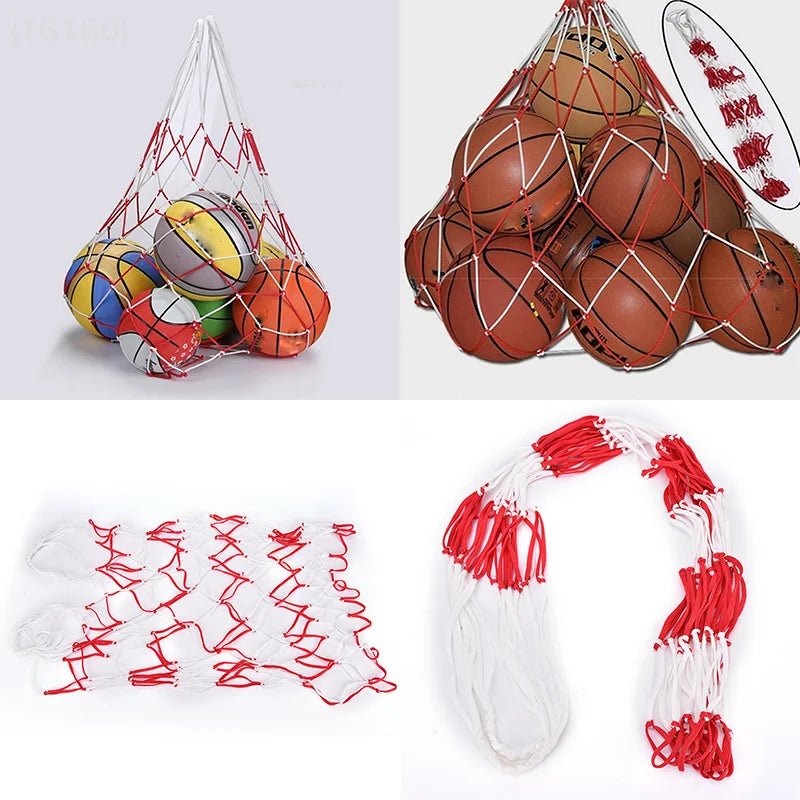 Sports Ball Transport Net Bag - Large Capacity Fashion Mesh Carrier For Soccer Baseball Volleyball Equipment