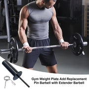 Fitness Loading Pin Freeweight Bar Loading Pin Cable Pulley System Weight Plates Barbell Slice Support Wrist Strength Training