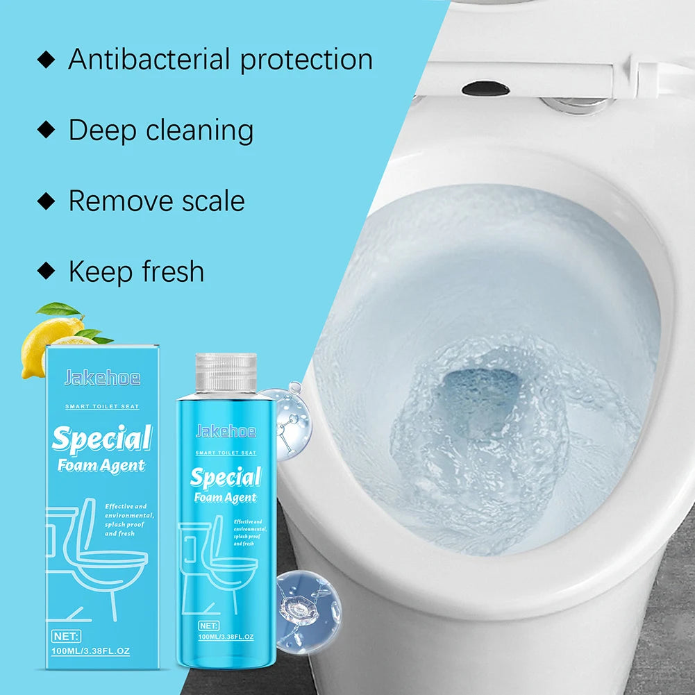 Smart Toilet Foam Cleaner Deep Descaling Stain Remover For Home Use