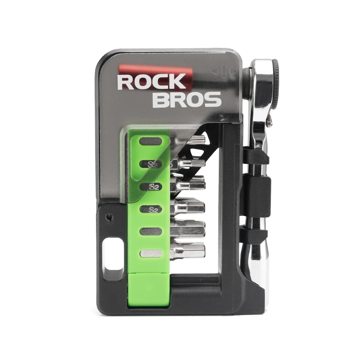 ROCKBROS Mini Ratchet Tool Set Ratchet Wrench Hand Tools Bicycle Mechanical Tools Aluminum Alloy Quick Release Ratchet Wrench