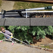 Garden Ergonomic Scoop Gutter Cleaning Cleaning Rake Roof Cleaning Tool Gutter Tool