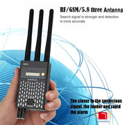 Anti Spy Hidden Camera RF Detector bug Finder GPS Tracker 4G 5G Mobile Signal WiFi bluetooth Scanner Find Out Spy Gadgets Detect