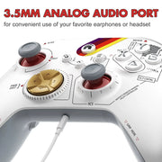 Gaming Gamepad For Xbox One Series X/S Pc With 6-Axis Gyro Sensor Dual Vibration Hall Effect Wireless Game Controller