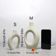 A Set of Bohemian Style Art Vases, Home Decoration Vases, Perfect Choice for Home and Office Decoration, Suitable for Living Room, Bedroom and Wedding Center Furnishings