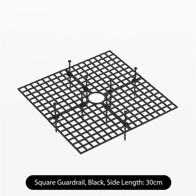 Flower Pot Cover Plant Pot Grid Flower Pot Cover Garden Plant Pot Soil Guard Cover Plant Protector Grid Protection Accessories