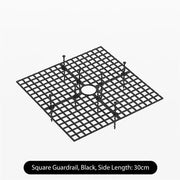 Flower Pot Cover Plant Pot Grid Flower Pot Cover Garden Plant Pot Soil Guard Cover Plant Protector Grid Protection Accessories