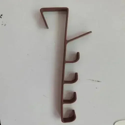 Plastic Hook Cabinet Door Hanging Rack Gadgets Holders Desk Shelves Kitchen Utensils Storage Organizer Bathroom Accessories