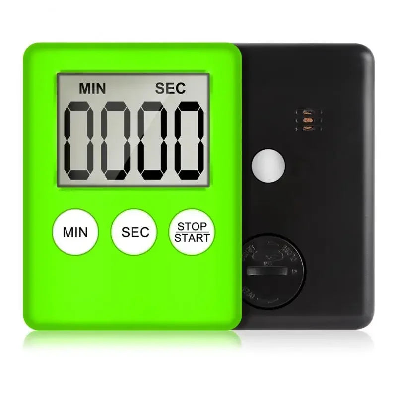 Kitchen Gadget, Electronic LCD Digital Screen Cooking Timer, Count Up Countdown Clock, Alarm Sleep Stopwatch Clocks