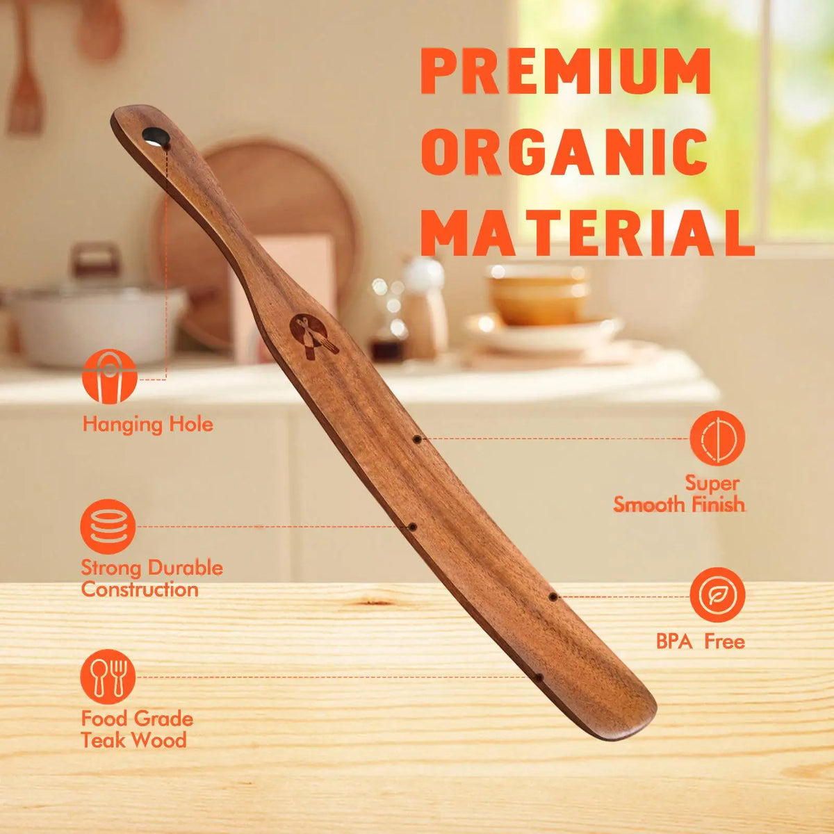 Kitchen Spatulas for Cooking Multifunctional Narrow Jar Scraper Portable Bread Whisk Spatula Thin Paddle Stir Stick Utensil