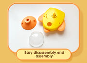 Dog toy supplies: indestructible puppy treat-hiding toy, food dispenser, self-entertaining, boredom-relieving, puzzle pet food-d