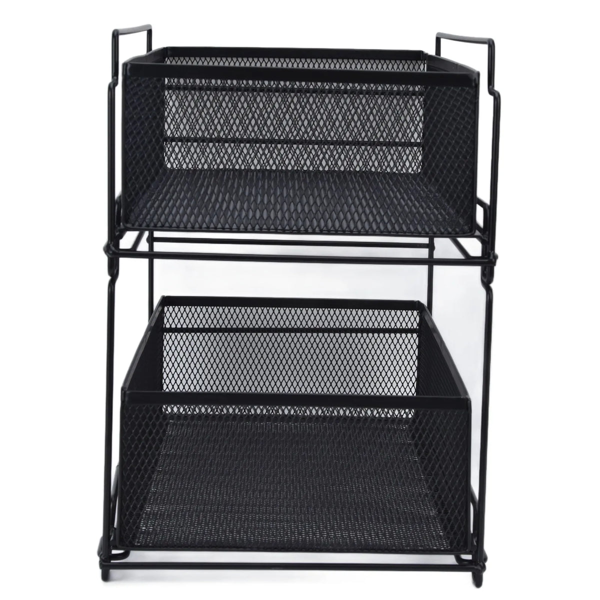 Kitchen Storage Drawer Basket Rack Kitchen Shelf Sliding Under Sink Drawer Multi Functional Shelf Desk Cabinet Organizer