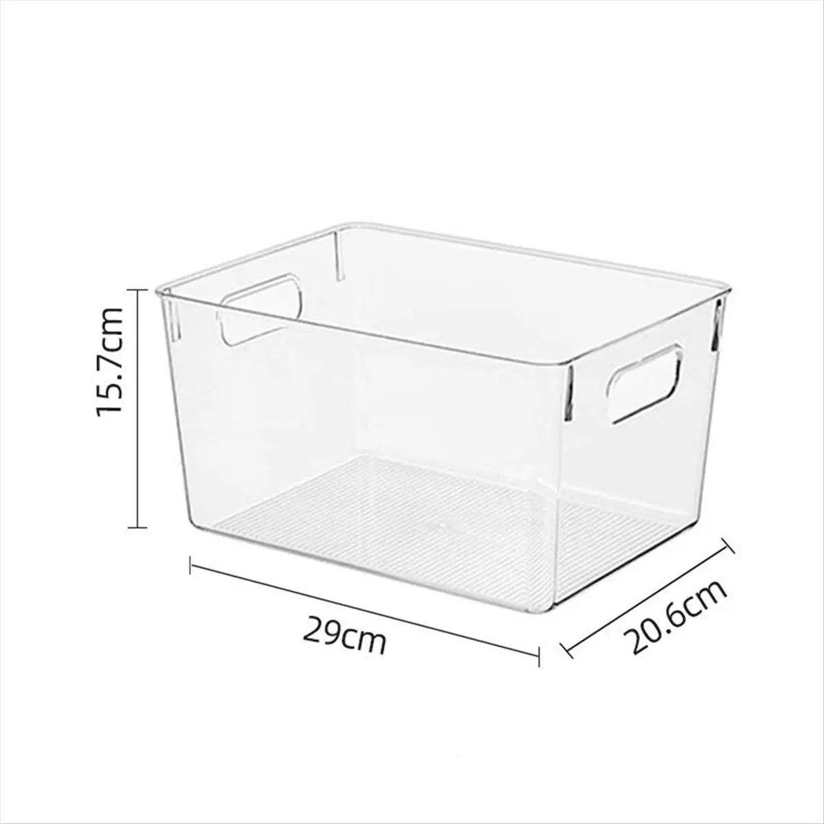[CLOS] Kitchen Transparent Storage Box Food Storage Box Large Transparent Storage Containers are Used for Sorting.
