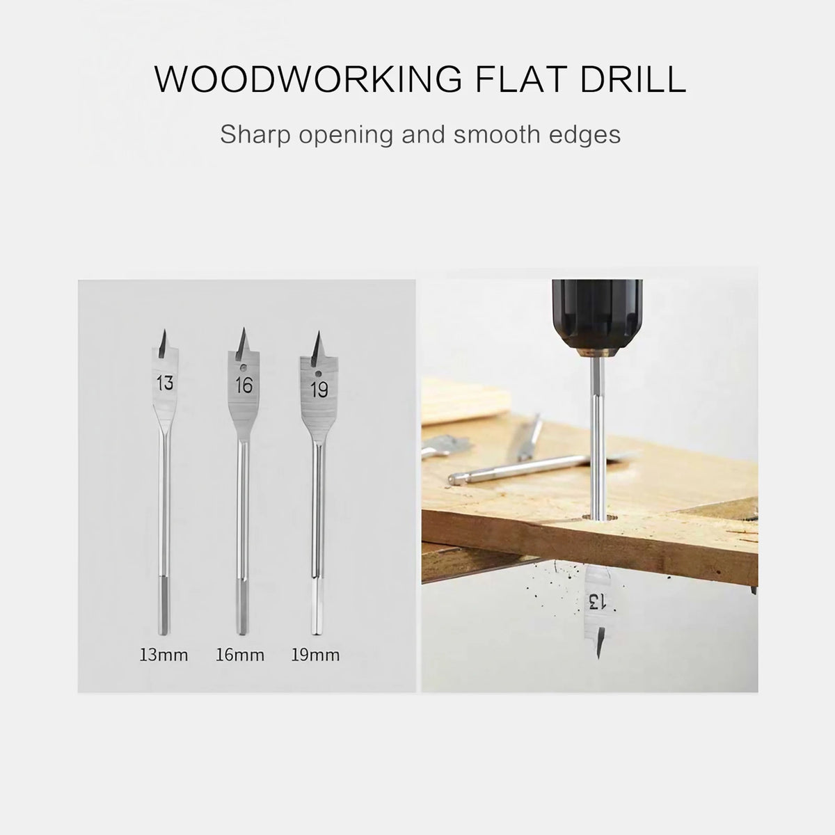 111 Pcs Tool Set Multifunctional Woodworking Tools Twist Drill Batch Screwdriver Woodworking Drill Flat Drill Hole Opener Set