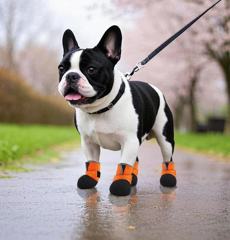 Outdoor Walk Dogs Shoes Waterproof Small Medium Large Dogs Shoes Durable Breathable Labrador Running Walking Pets Supplies