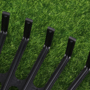 【E】1Pc Garden Grass Leaf Rake Plastic Rake Gardening Rake Lawn Hand Tool With Handle Tool For Garden Maintenance Plant Care
