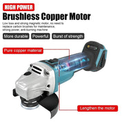 For 18v for Makita power tools Grinder Tool Wireless Power Tools Electric Grinder Angle Grinder Brushless Sander Angle