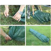 Garden Tunnel Greenhouse Agricultural Black Mesh Planting Tunnel Plastic Cover For Vegetable Planting Protection