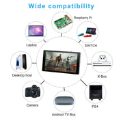 Gaming Monitor 7 Inch FHD Touch Potable Monitor 1920x1080 IPS Raspberry Pi Orange Pi Pocket PC Monitor Wisecoco LCD Monitor