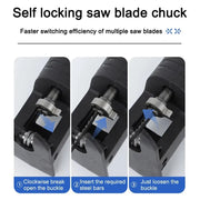 Handheld Electric Drill to Electric Saw Household Reciprocating Saw Small-scale Carpenter's Handheld Electric Tool Accessory Set