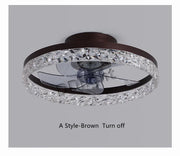 Modern New Smart LED Ceiling Fan Lights Remote Control Dimmable Bedroom Decor Ventilador Lamp Living Dining Room Indoor Lighting