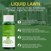 Garden Hydro Mousse Liquid Green Grass Lawn Spray Turf Seed Growthboosting Garden Care Tool Damaged Lawn Repair Liquid Accessory