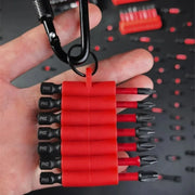 Professional Screwdriver Bits Set Strong Magnetic Rubber Sleeve Storage Screwdriver Head Set Multiple Specifications Tools Parts