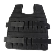 3/15/50kg Loading Weight Vest Adjustable Weighted Training Exercise Waistcoat Jacket Sand Clothing for Running Fitness Equipment