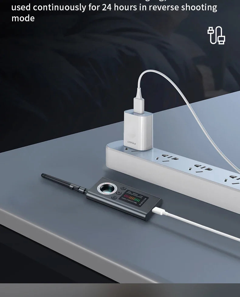 Hidden Camera Detector Anti Spy Gadgets Professional Wireless Signal Car GPS Infrared Mini Camera Wiretapping Bug Search Devices