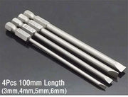 Screwdriver Set Strong Magnetic Batch Head Steel Slotted Phillips Screw Driver Bits Car Repair Utility Electric Tool Accessories