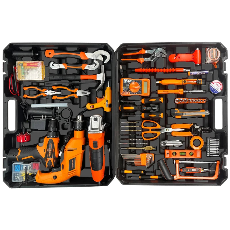 Verified Supplier Wholesale Hardware Tool Set Used For Install Appliance Auto And Bicycle Repairing Tool Set