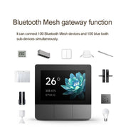 Xiaomi Smart Home Panel 3.23" Touch Screen Switch Central Control Screen Built in Bluetooth Mesh Gateway Works with Mihome App