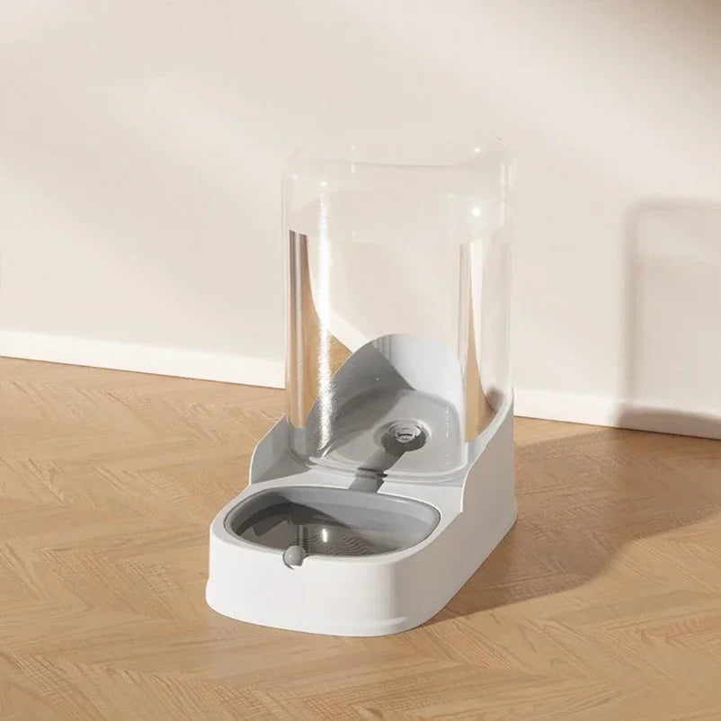 Dog Cat Water Fountain Large Capacity Pet Feeder Cat Food Bowl Gravity Food Feeder Gravity Water Fountain Cat Accessories